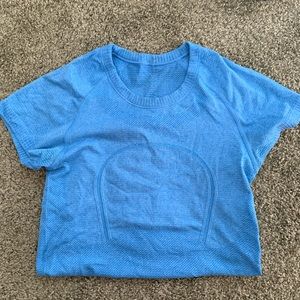 Lululemon swiftly short sleeve cornflower blue